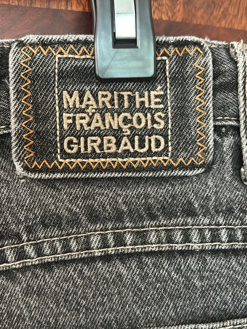 Vintage Le Jean De Marithe Francois Girbaud Baggy Y2K Jorts Shorts Mens W38